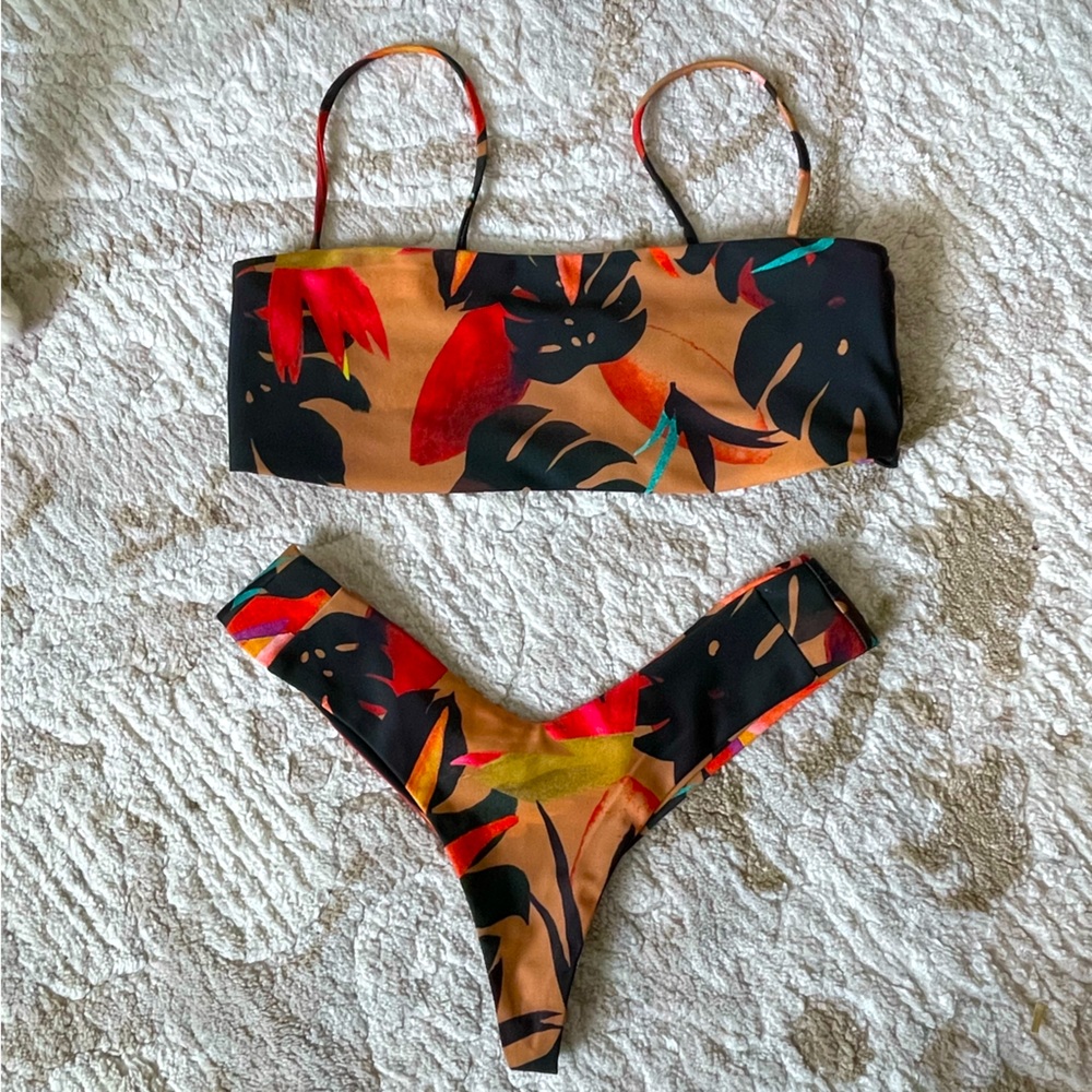 Stone fox swim bikini set